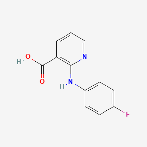 2-(4-Fluoroanilino)nicotinic acid