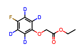 2-(4-Fluorophenoxy-d4)-acetic Acid Ethyl Ester