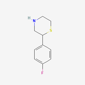 2-(4-Fluorophenyl)thiomorpholine