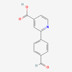 2-(4-Formylphenyl)isonicotinic acid