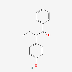 2-(4-Hydroxyphenyl)-1-phenyl-1-butanone