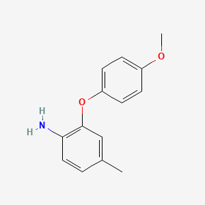 2-(4-Methoxyphenoxy)-4-methylaniline