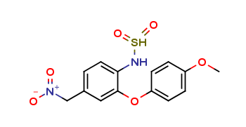 2-(4-Methoxyphenoxy)-4-nitromethanesulfonanilide