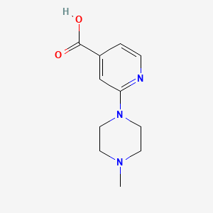 2-(4-Methyl-piperazin-1-yl)-isonicotinic acid