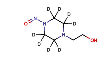 2-(4-Nitrosopiperazin-1-yl)ethan-1-ol D8