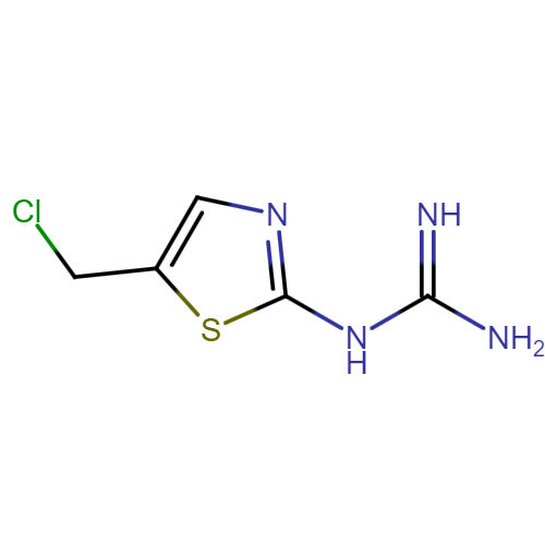 2-(5-(chloromethyl)thiazol-2-yl)guanidine