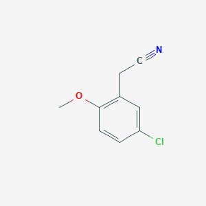 2-(5-chloro-2-methoxyphenyl)acetonitrile