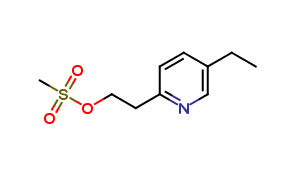 2-(5-ethylpyridin-2-yl)ethyl methanesulfonate