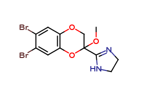 2-(6,7-dibromo-2-methoxy-2,3-dihydrobenzo[b][1,4]dioxin-2-yl)-4,5-dihydro-1H-imidazole