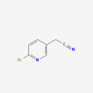 2-(6-bromopyridin-3-yl)acetonitrile