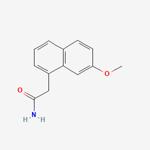 2-(7-methoxynaphthalen-1-yl)acetamide