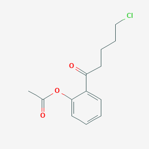 2'-Acetoxy-5-chlorovalerophenone