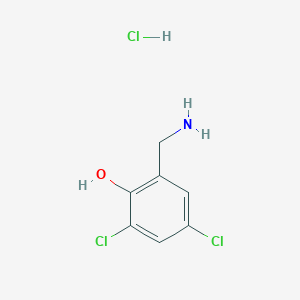 2-(Aminomethyl)-4,6-dichlorophenol hydrochloride