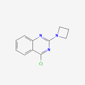 2-(Azetidin-1-yl)-4-chloroquinazoline