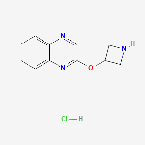 2-(Azetidin-3-yloxy)quinoxaline hydrochloride