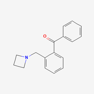 2-(Azetidinomethyl) benzophenone
