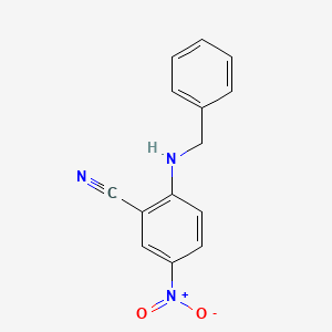2-(Benzylamino)-5-nitrobenzonitrile