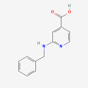 2-(Benzylamino)isonicotinic acid