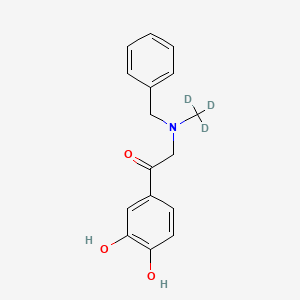 2-(Benzylmethylamino)-3',4'-dihydroxyacetophenone-d3