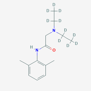 2-[Bis(1,1,2,2,2-pentadeuterioethyl)amino]-N-(2,6-dimethylphenyl)acetamide-D10
