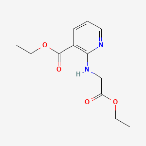 2-(Carboxymethylamino) Nicotinic Acid Diethyl Ester