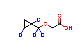 2-(Cyclopropylmethoxy-d4)-acetic Acid
