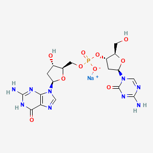 2'-Deoxy-5-azacytidylyl-(3'5')-2'-deoxy-guanosine Sodium Salt
