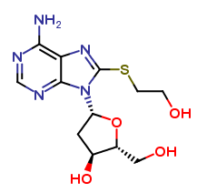 2’-Deoxy-8-[(2-hydroxyethyl)thio]-adenosine
