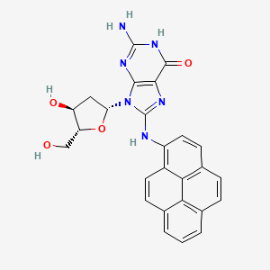 2’-Deoxy-8-(1-pyrenylamino)guanosine