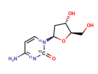 2'-Deoxy Cytidine-13C, 15N
