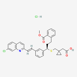 2’-Des(1-hydroxy-1-methylethyl)-2’-methycarboxy Montelukast Hydrochloride