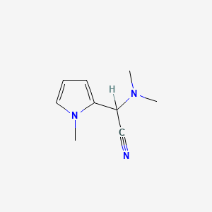 2-(Dimethylamino)-2-(1-methyl-1H-pyrrol-2-yl)-acetonitrile
