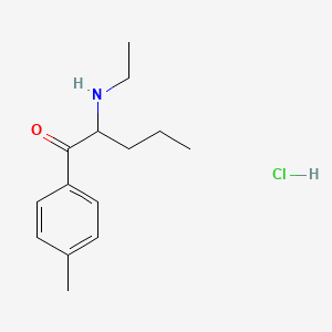 2-(Ethylamino)-4-methyl Valerophenone Hydrochloride