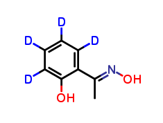2�-Hydroxyacetophenone-d4 Oxime