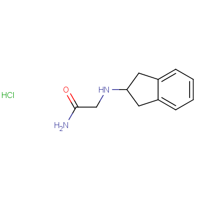 2-(Indenylamino)acetamide Hydrochloride Salt