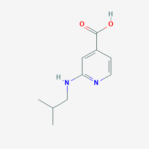2-(Isobutylamino)isonicotinic acid