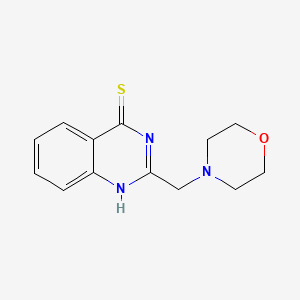 2-(Morpholin-4-ylmethyl)quinazoline-4-thiol