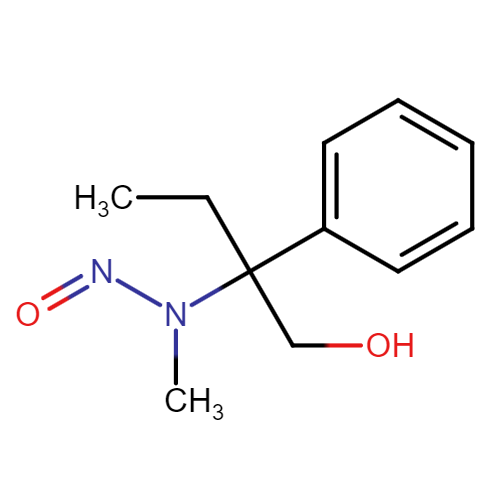 2-(N-nitroso,N-methylamino)-2-phenyl-n-butanol