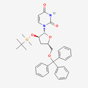 2'-O-(tert-Butyldimethylsilyl)-3'-deoxy-5'-O-trityluridine