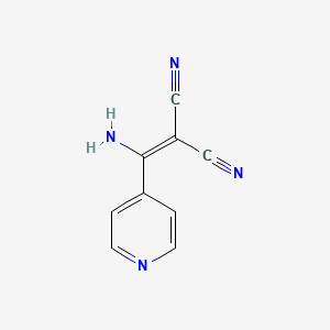 2-[amino(4-pyridinyl)methylene]malononitrile