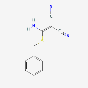 2-[amino(benzylsulfanyl)methylene]malononitrile