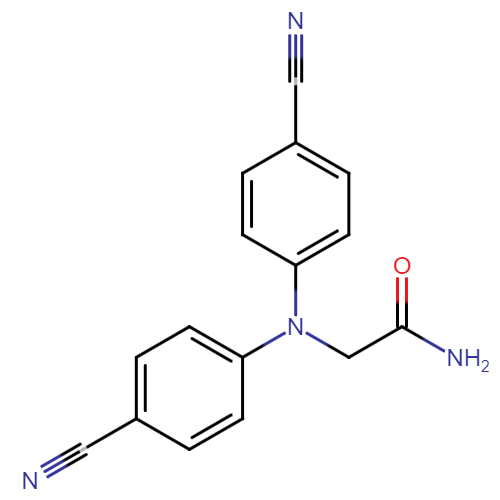 2-(bis(4-cyanophenyl)amino)acetamide