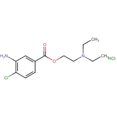 2-(diethylamino)ethyl 3-amino-4-chlorobenzoate hydrochloride