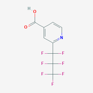 2-(perfluoropropyl)isonicotinic acid