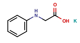2-(phenylamino)acetic acid,potassium salt