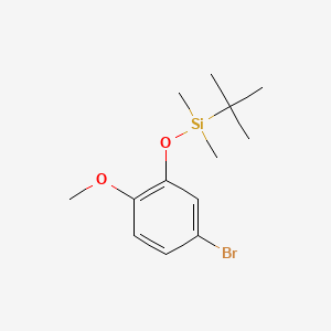 2-(t-Butyldimethylsilyloxy)-4-bromoanisole