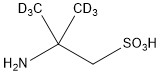 2,2-Dimethyltaurine-d6