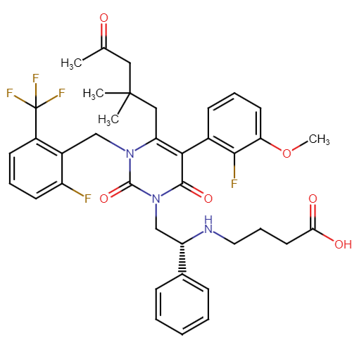 2,2-dimethyl-4-oxopentyl Elagolix impurity