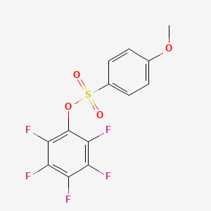 2,3,4,5,6-Pentafluorophenyl 4-methoxybenzenesulfonate