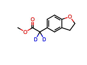 2,3-Dihydro-5-benzofuranacetic Acid-d2 Methyl Ester